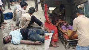 महिला विवाद को लेकर जयतोली गांव में हंगामा, ग्रामीणों ने हमलावर युवकों को पकड़कर की पिटाई