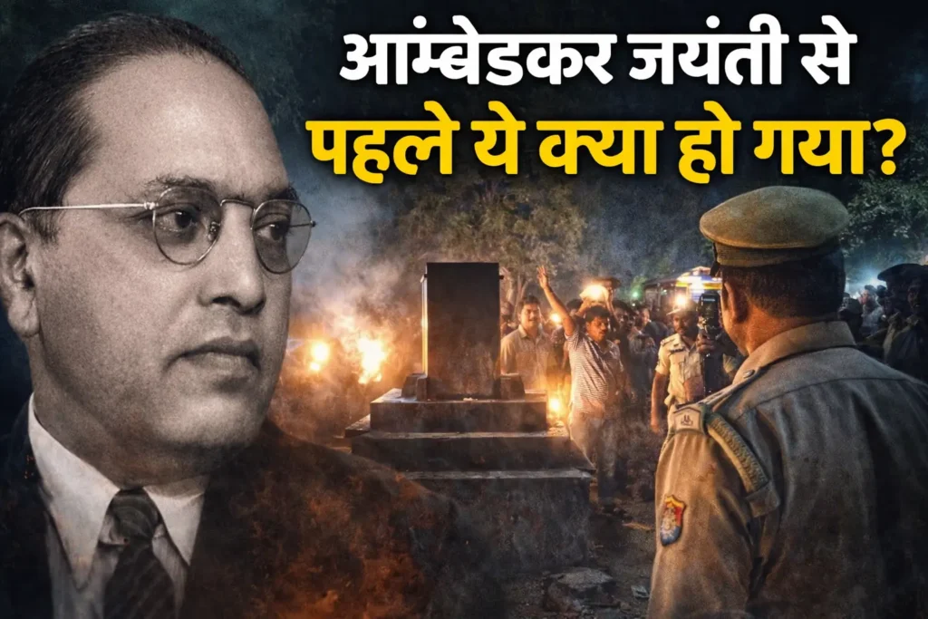 पीलीभीत में आंबेडकर जयंती से पहले विवाद: कबूलपुर में प्रतिमा हटने पर ग्रामीणों में रोष, गांव में बढ़ा तनाव