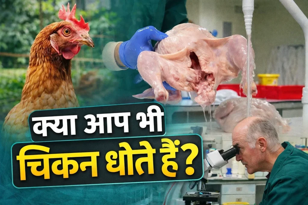 चिकन धोकर पकाना बन सकता है खतरनाक