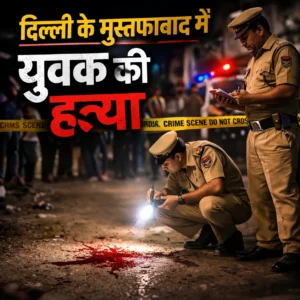 दिल्ली के मुस्तफाबाद में युवक की हत्या: चाकू से ताबड़तोड़ वार, हमलावरों की तलाश तेज