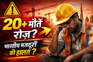 विदेशों में भारतीय श्रमिकों की चिंताजनक स्थिति: हर दिन 20 से ज्यादा मौतें, खाड़ी देशों में सबसे अधिक मामले
