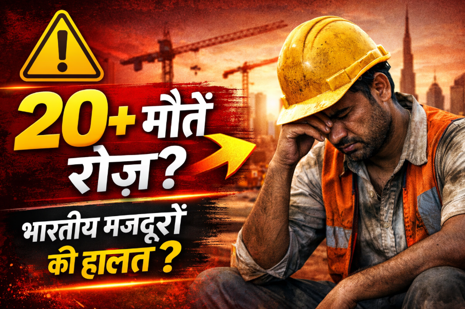 विदेशों में भारतीय श्रमिकों की चिंताजनक स्थिति