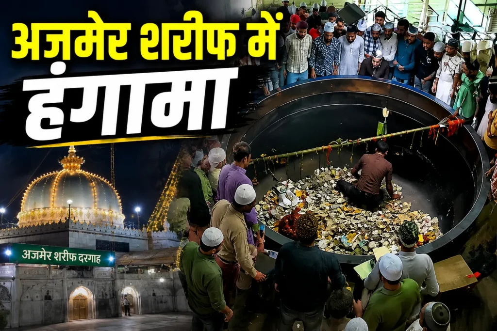 अजमेर शरीफ दरगाह में युवक की हरकत से मचा हड़कंप