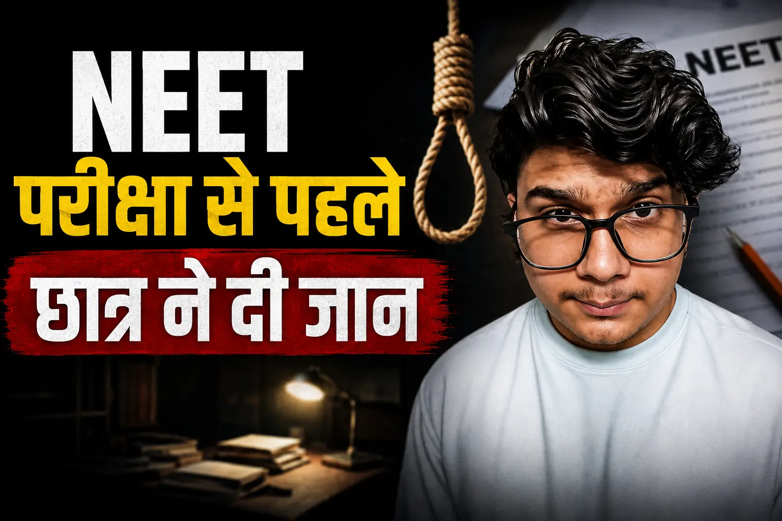 NEET परीक्षा से पहले गाजियाबाद में 22 वर्षीय छात्र की मौत